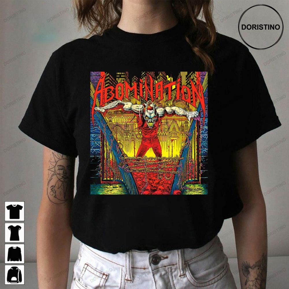 Abomination 1990 Usa Deaththrash Metal Limited Edition T-shirts